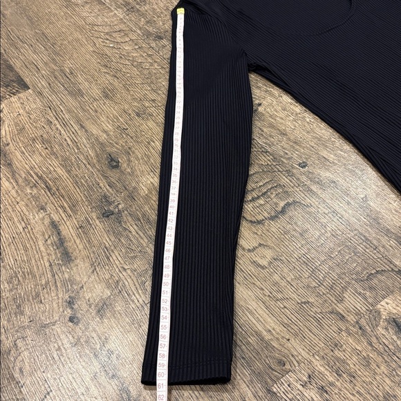 Abercrombie & Fitch Ribbed Black Bodysuit - Picture 6 of 7